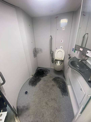 в туалете московской электрички нашли труп младенца с признаками насильственной смерти