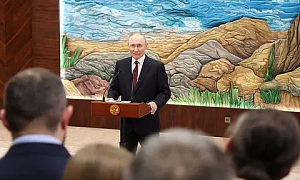 Путин заявил, что проектов мирного договора по Украине нет