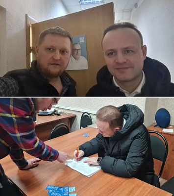 кандидат в президенты даванков поставил подпись за антивоенного претендента